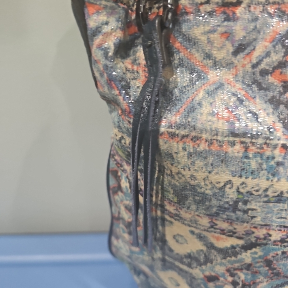 Aimee Kestenberg Multicolor Patchwork Shoulder Bag - image 6